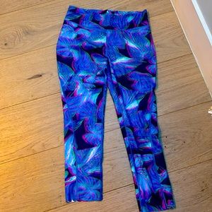 Multi color target pants